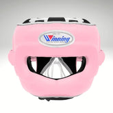 Winning Pink Boxing Set | Pro Lace-Up Gloves, Headgear & Groin Protector – Authentic Japanese Gear